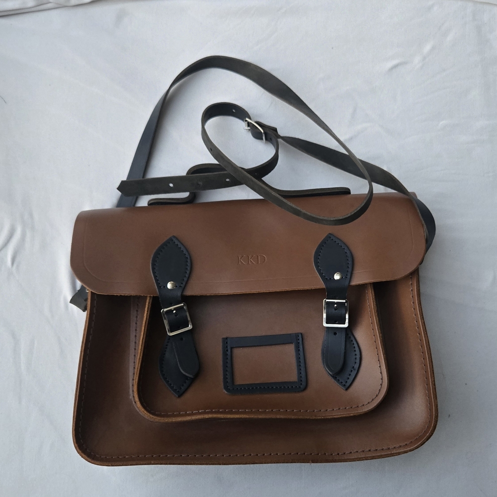 The Cambridge Satchel Company Brown And Black Leather Bag
